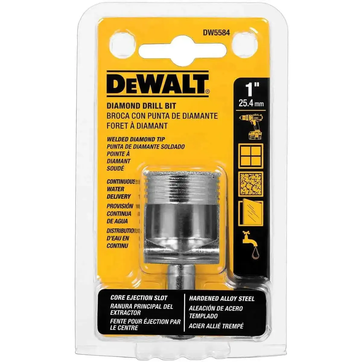 Dewalt Wet Diamond Porcelain Drill Bits