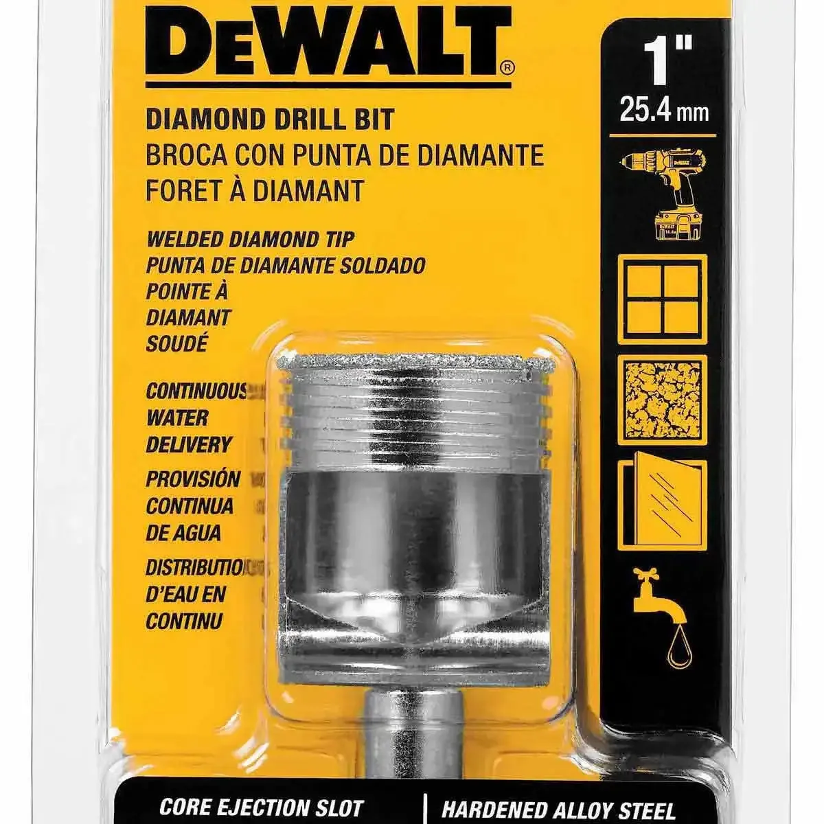 Dewalt Wet Diamond Porcelain Drill Bits