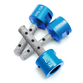 Diamond Finger Bits Set 8/10/12 Plus 2 Adapter