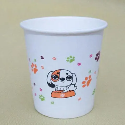 Disposable 180ml Office Coffee Paper Cup Small