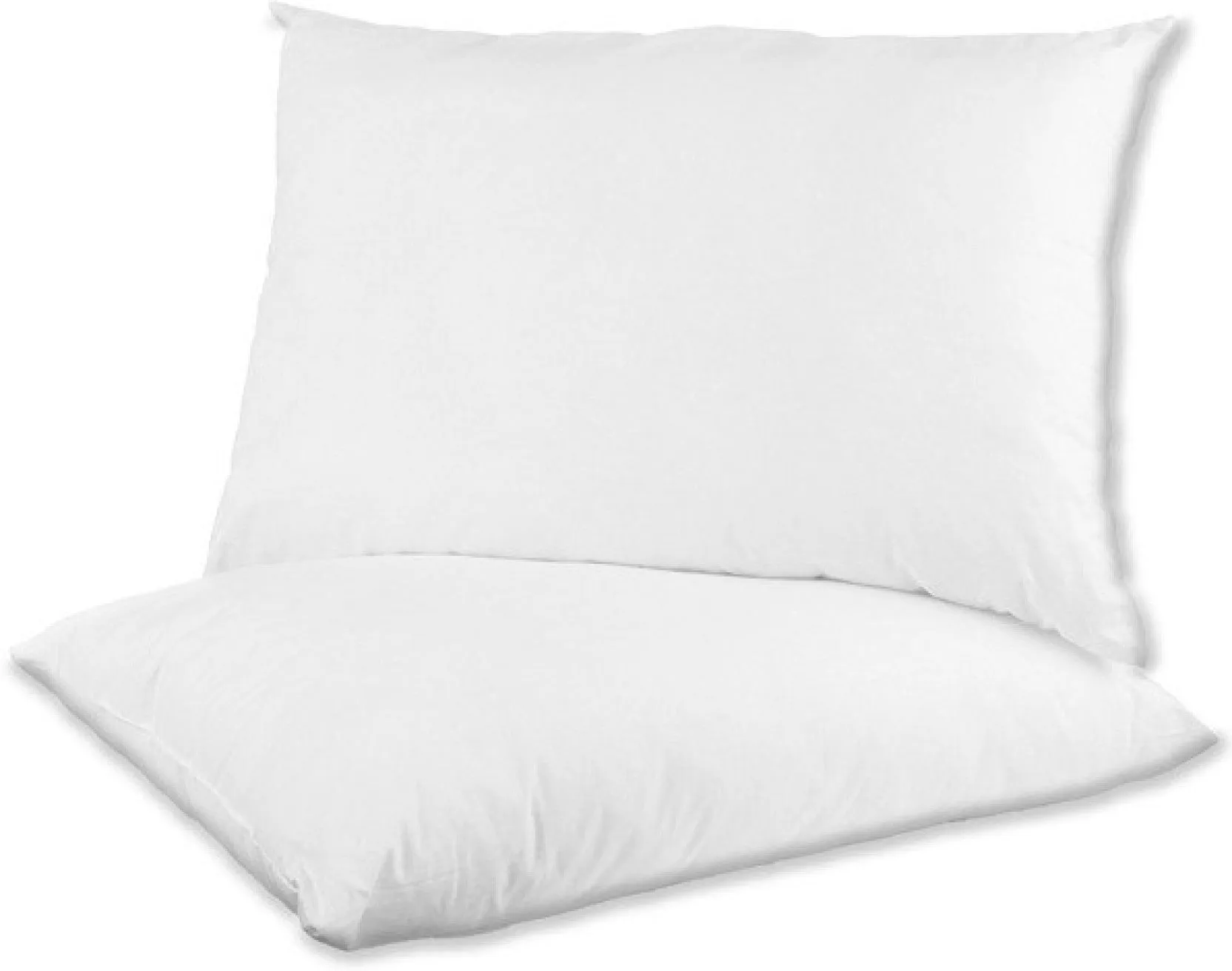 Embroco soft Pillow for Bed, Luxurious Microfiber Fibre Pillows, Set of 2