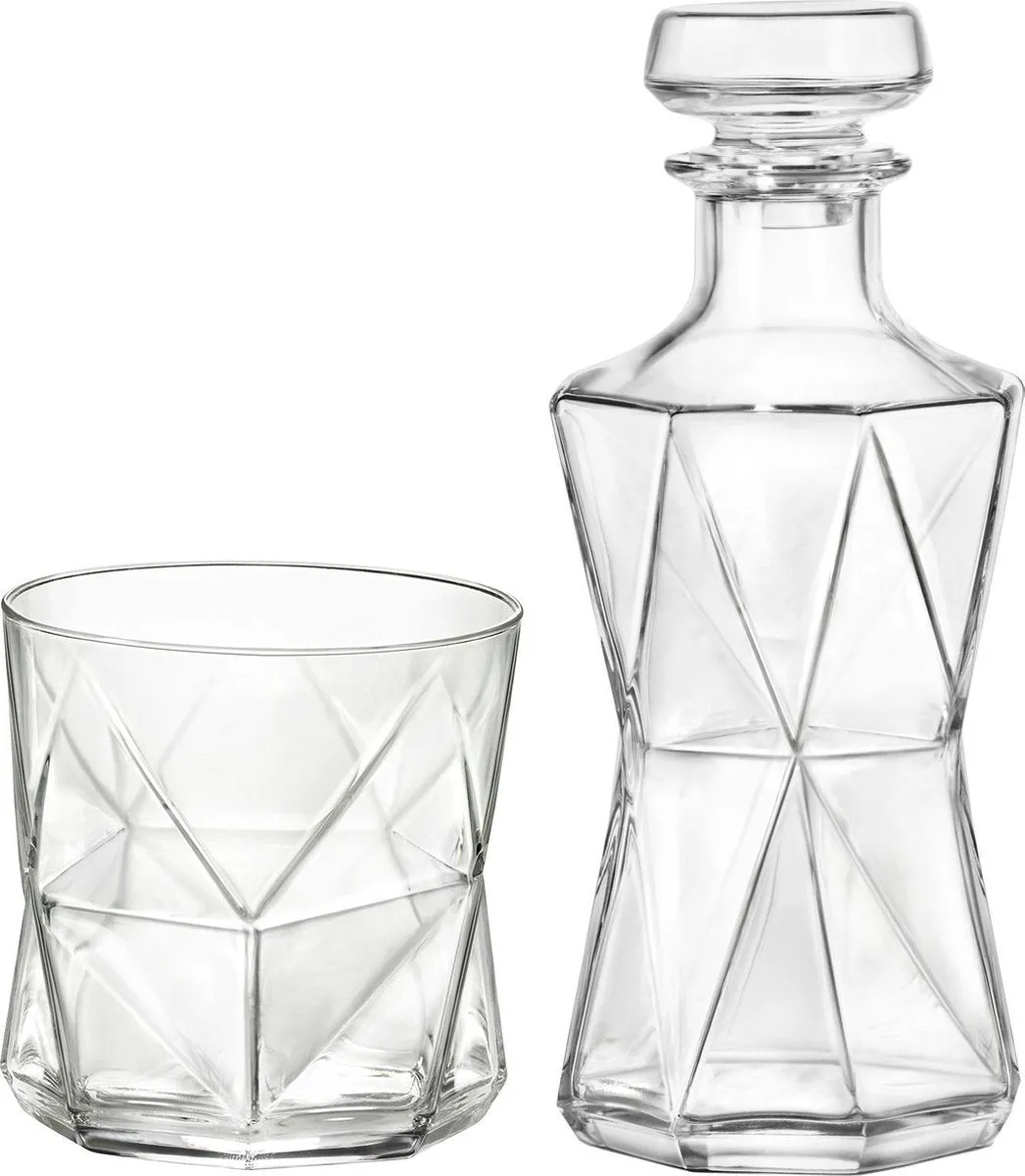 Ensemble carafe et verres à Whisky - Cassiopea