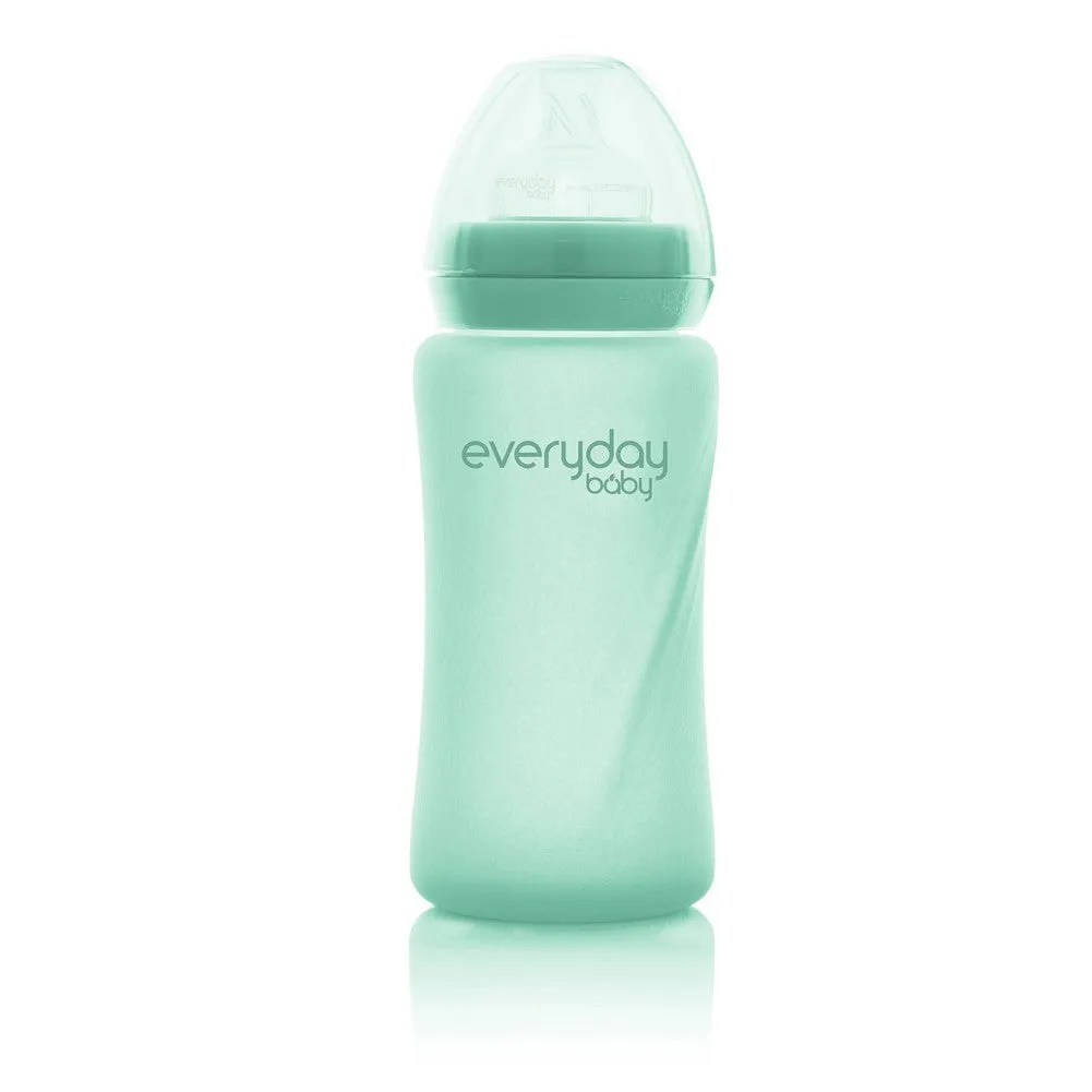 Every Day Baby Glass Baby Bottle 8oz - Mint Green