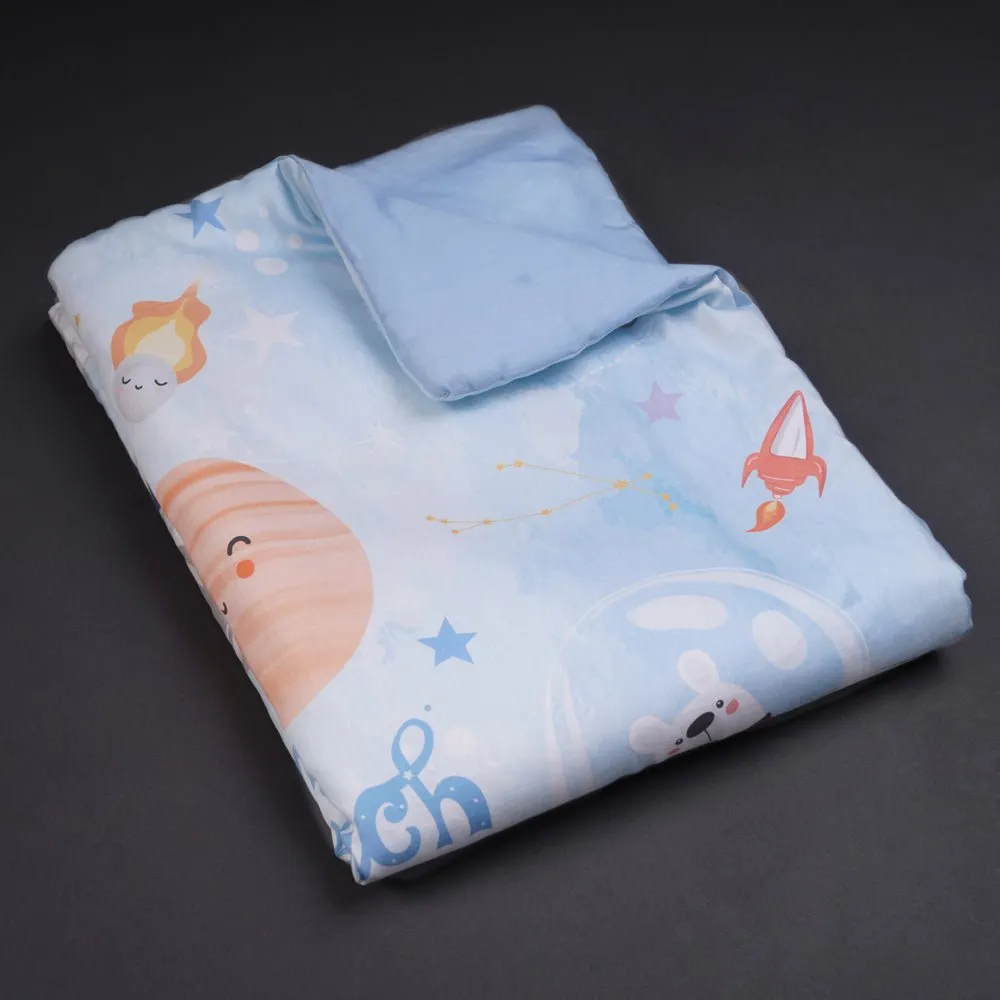 Fancy Fluff Organic Toddler Comforter-  Nova