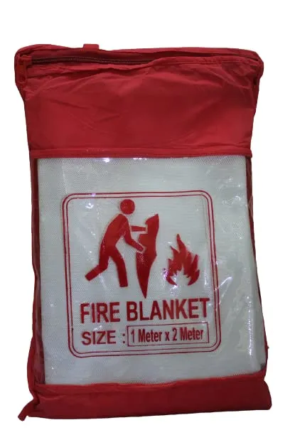 Fire Blankets for Industries Hotels, Kitchen, Camping, Home, Flame, Retardant, Fiber Glass Material Fire Suppression Blanket (White Color)