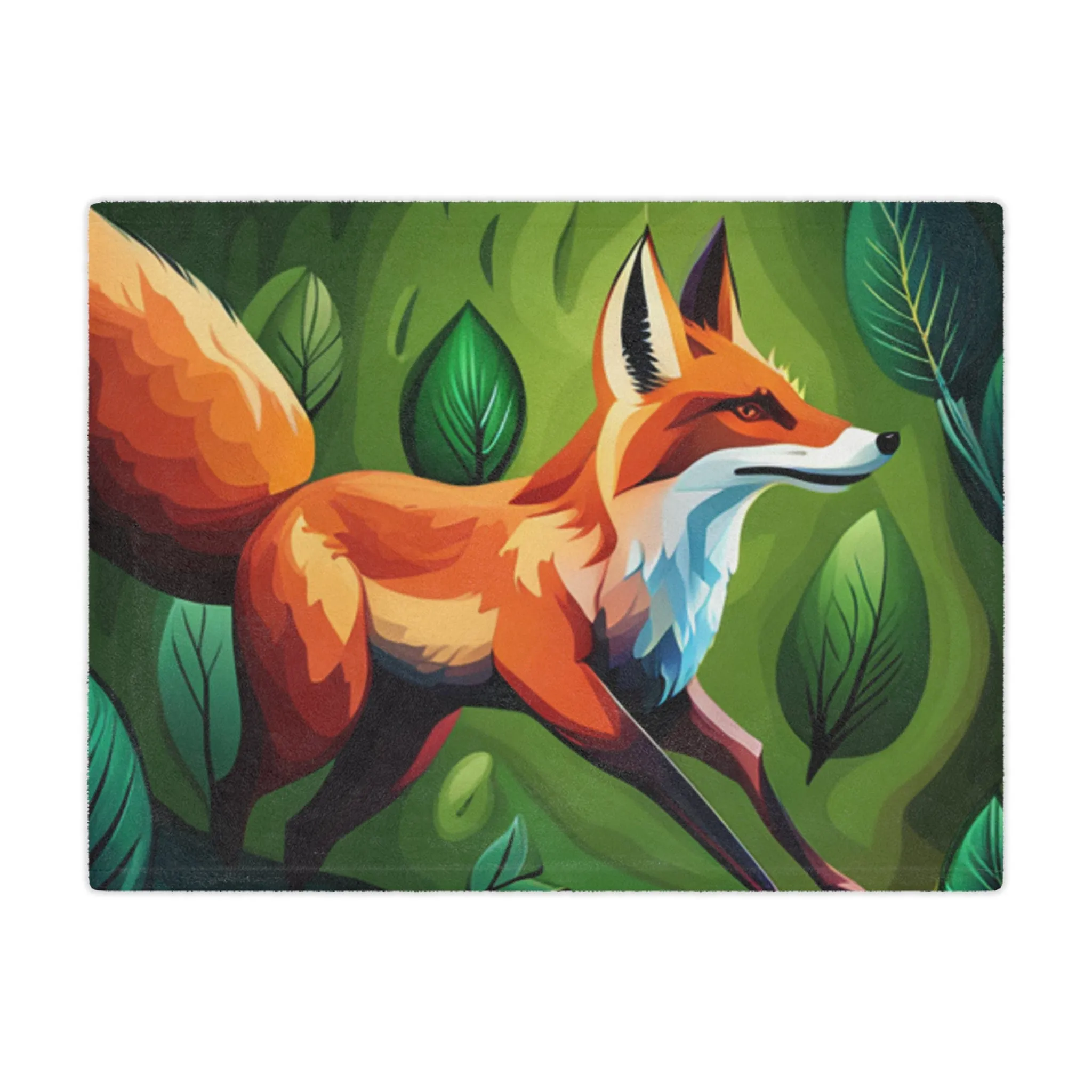 Fox Minky Blanket