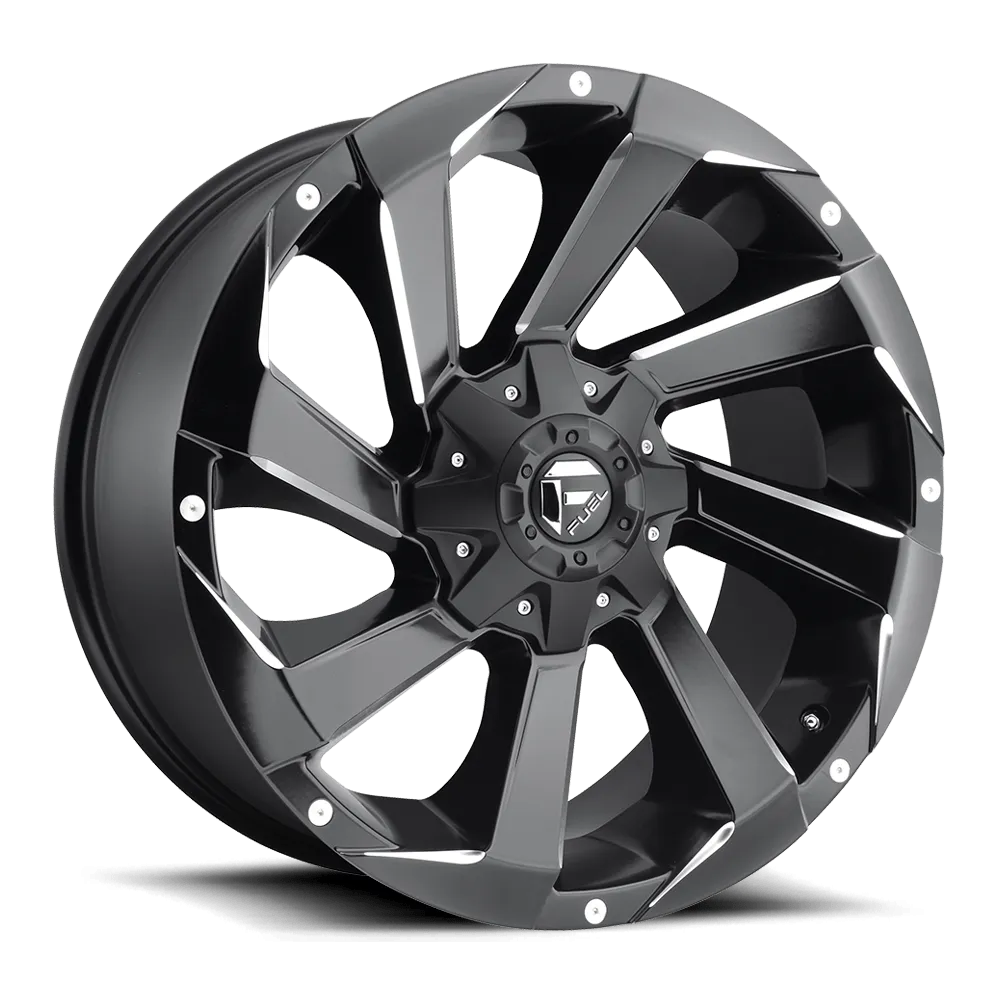 Fuel Offroad D592 Razor 20X9 6X135 6X139.7 1mm Matte Black Milled