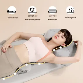 Full Body Heating Massage Pad with Three Modes & Three Strengths, Warmth for Pain Relief - Neck, Back, Lumbar, Calf, Legs Muscle Relaxation