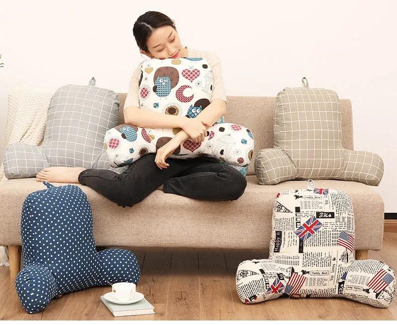 Funki Buys | Pillows | Reading Pillow Cushion with Carry Handle