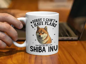 Funny Dog Themed Coffee Mug with Shiba Inu Saying Mug