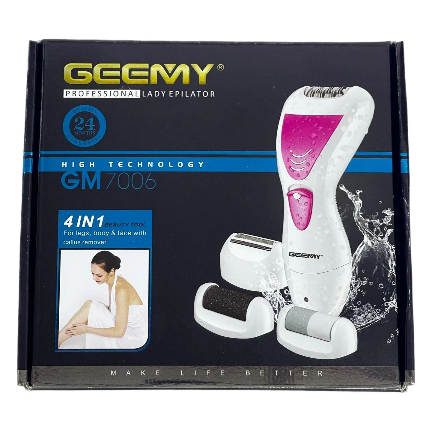 Geemy 4 In 1 Professional Lady Epitator Kit - GM7006