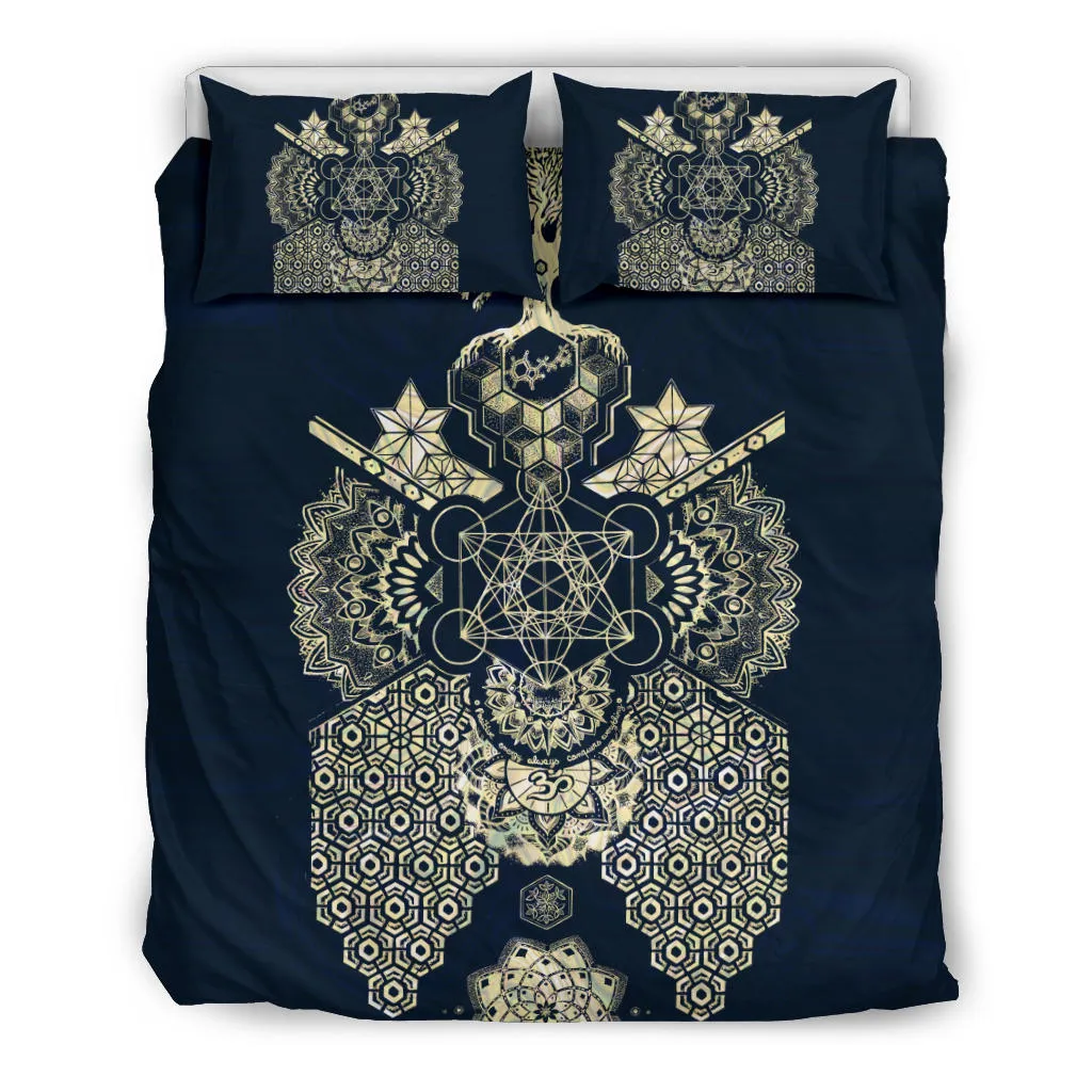 Geometric Gold | Bedding Set | Mil Et Une