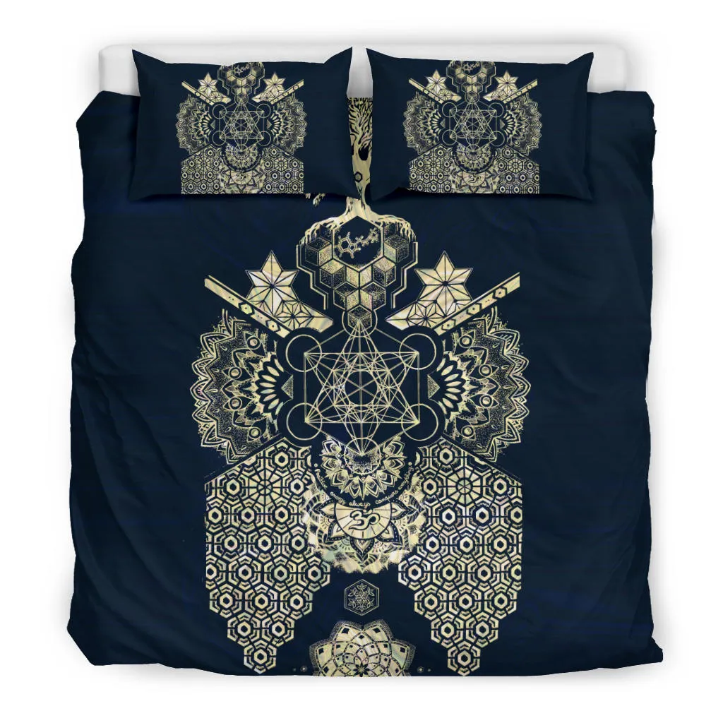 Geometric Gold | Bedding Set | Mil Et Une