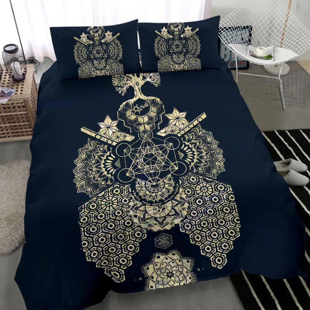 Geometric Gold | Bedding Set | Mil Et Une