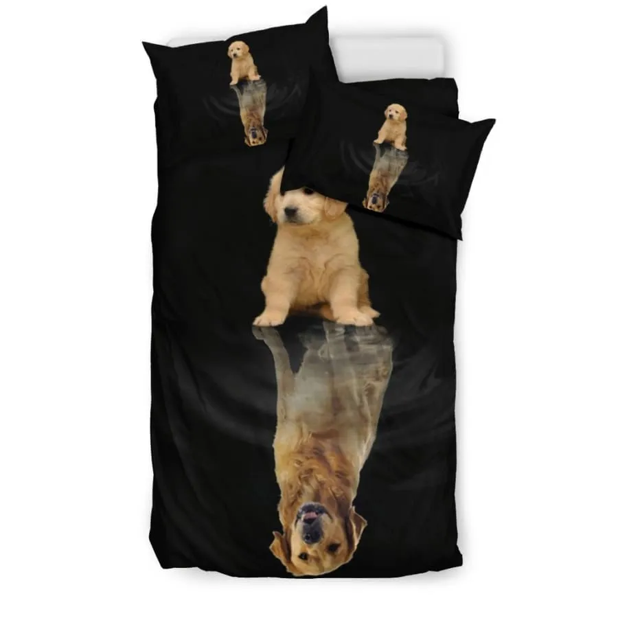 Golden Retriever Dream Bedding Set|Dog Lovers Bedding US King/Queen/Full/Twin Size