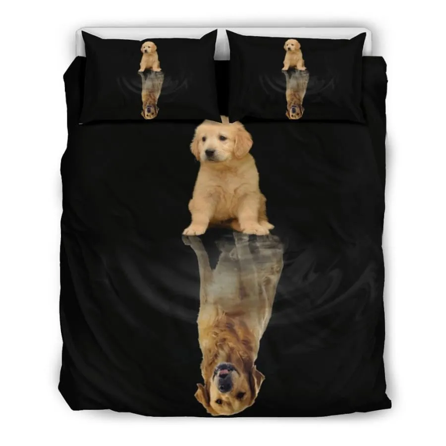 Golden Retriever Dream Bedding Set|Dog Lovers Bedding US King/Queen/Full/Twin Size