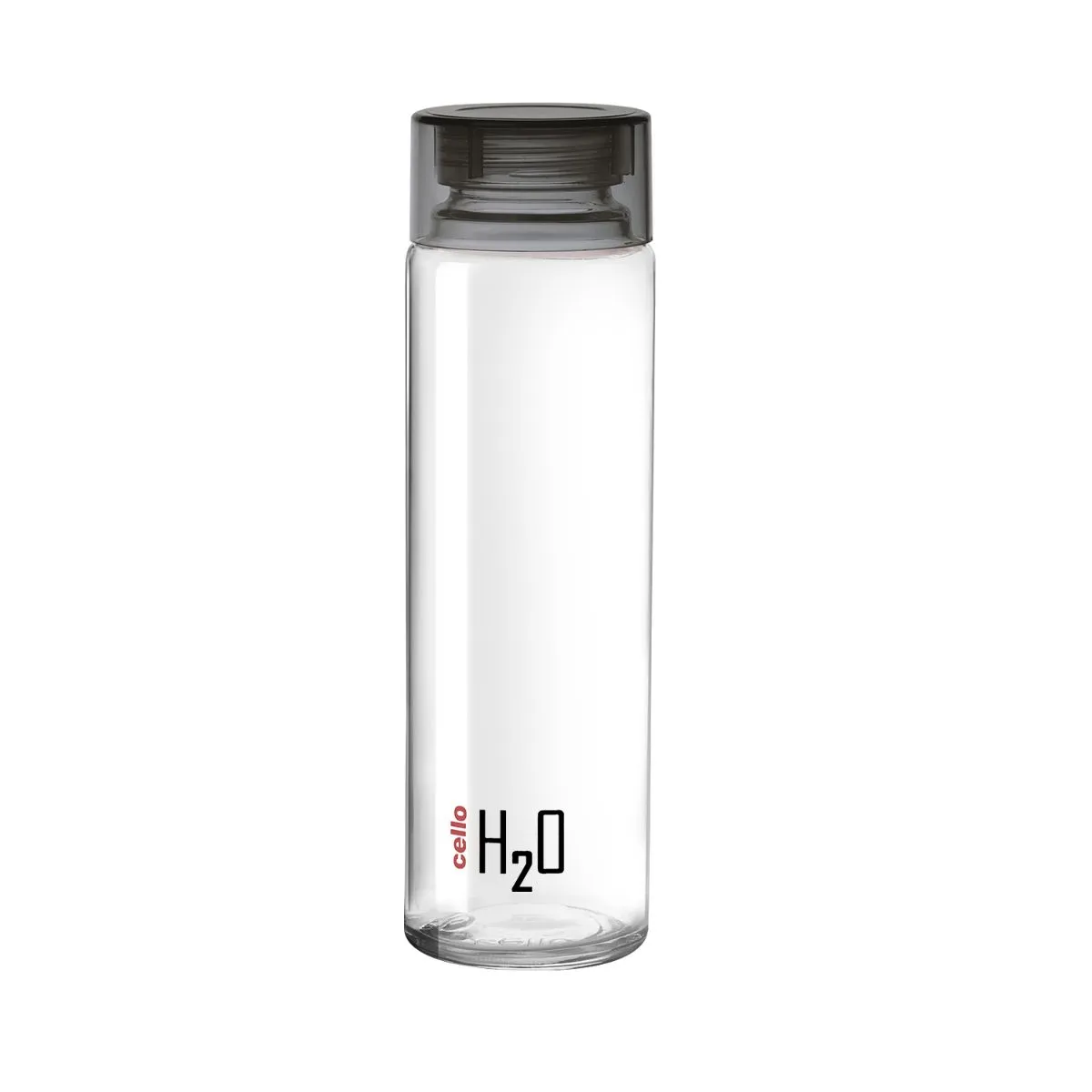 H2O Glass Water Bottle with Plastic Cap, 920ml