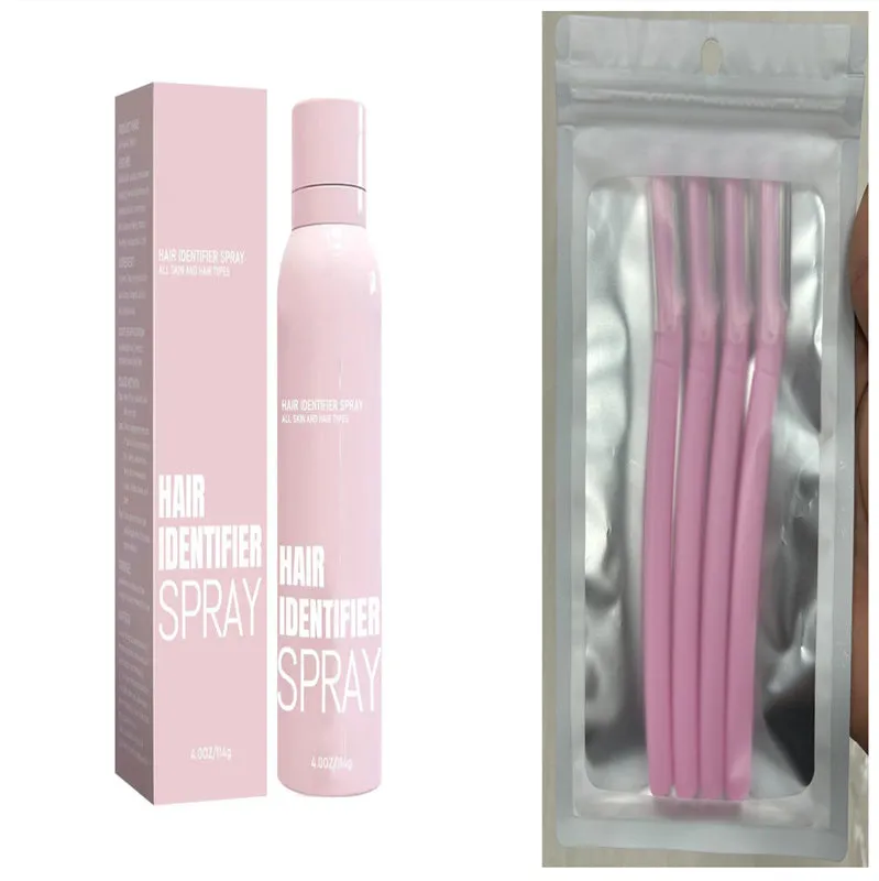 Hair Identifier Spray Set for Face Shaving & Skin Care