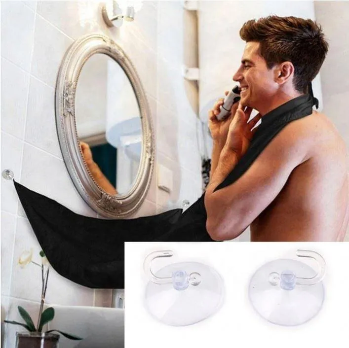 High-Grade Waterproof Polyester Pongee Care Trimmer Hair Shave Apron For Men