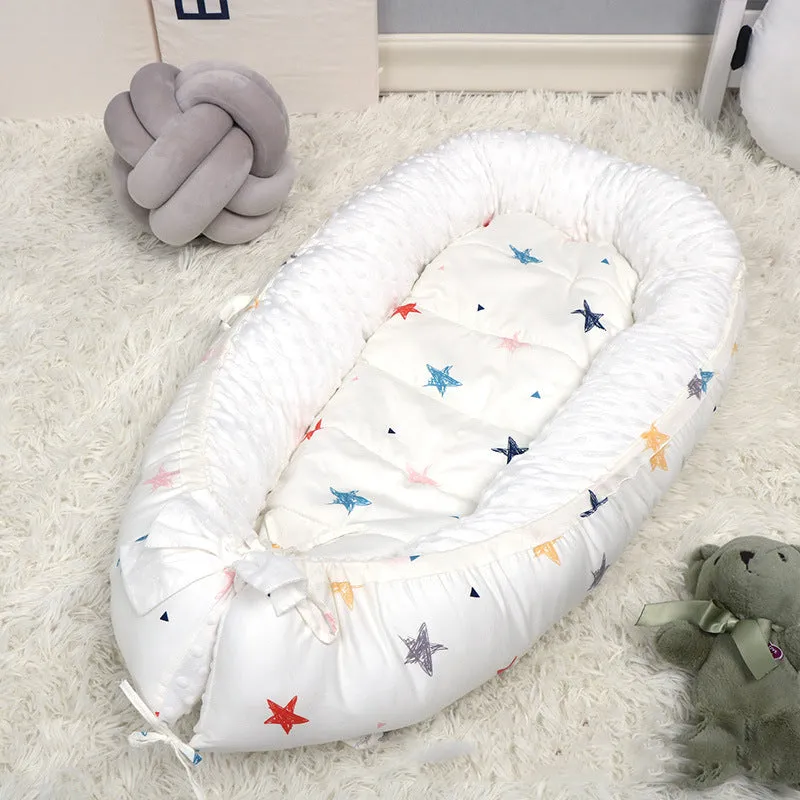 Household Baby Bed Bubble Fleece Bedding Kit