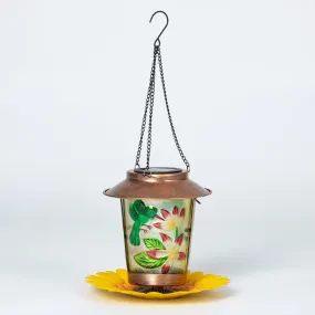 Hummingbird Solar Hanging Bird Feeder