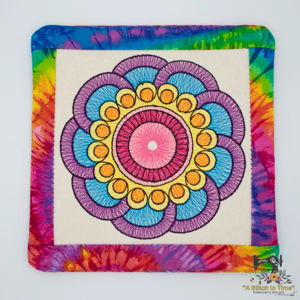 ITH Mandala Mug Rug