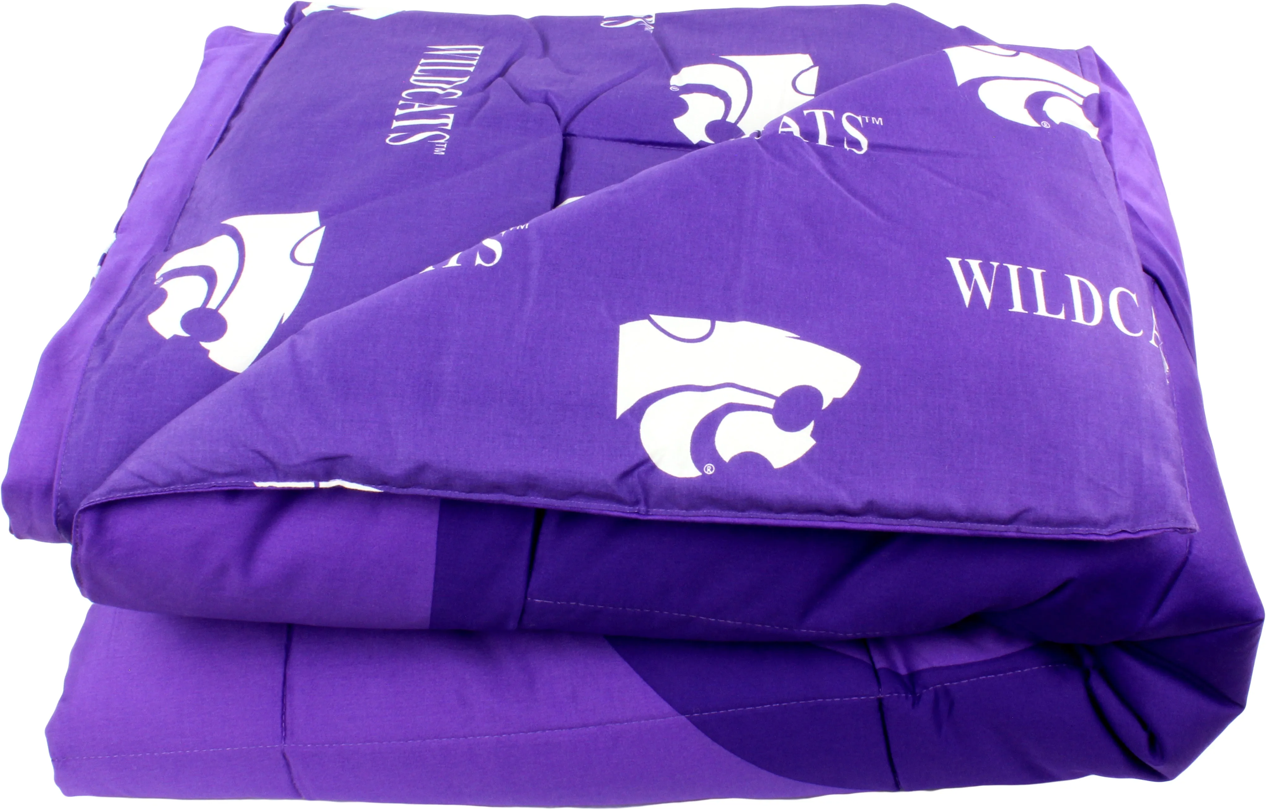 Kansas State Wildcats Reversible Cotton Comforter Set