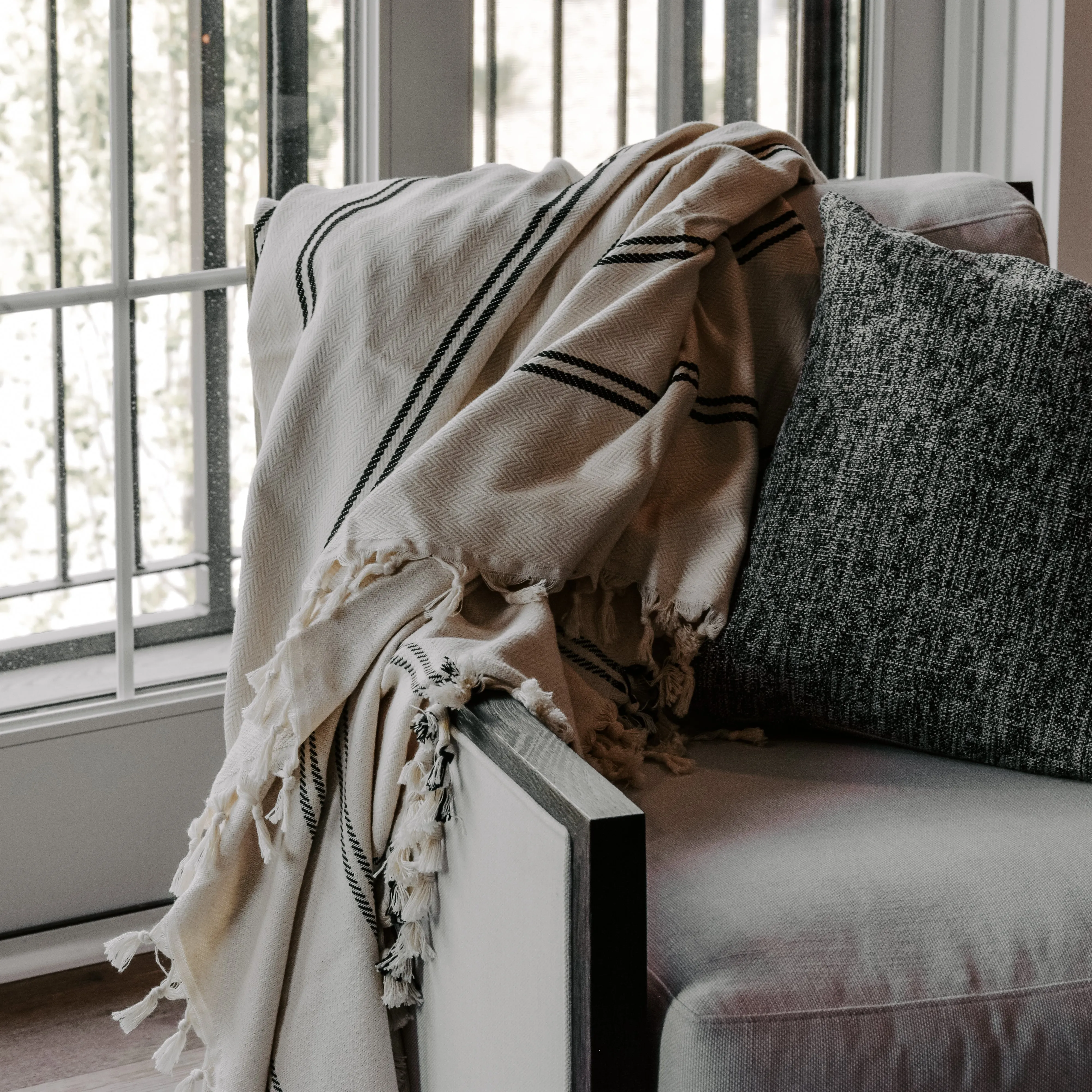 Kate | Turkish Cotton Throw Blanket