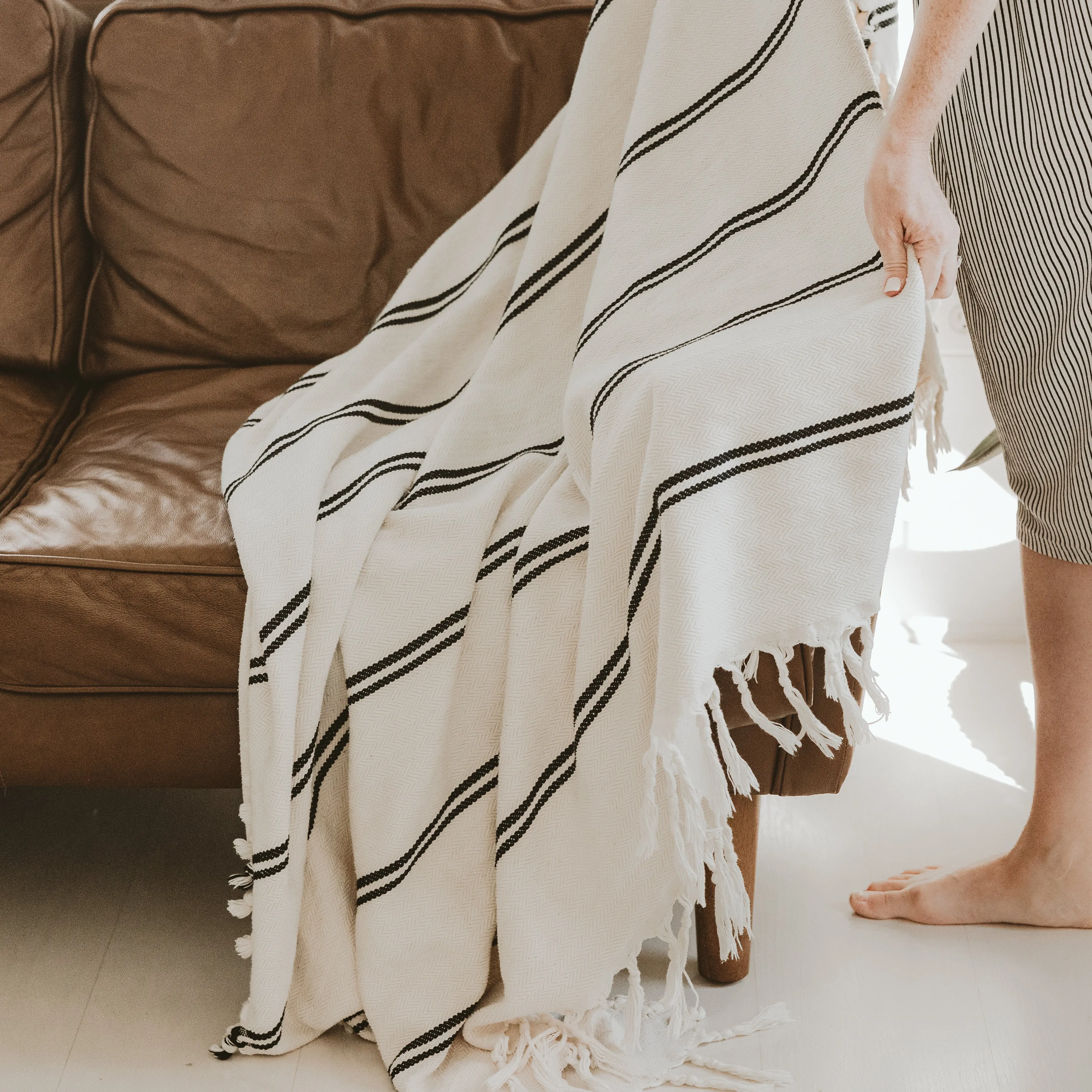 Kate | Turkish Cotton Throw Blanket