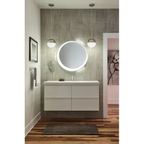 Kichler Offset Round Lighted Mirror 84077