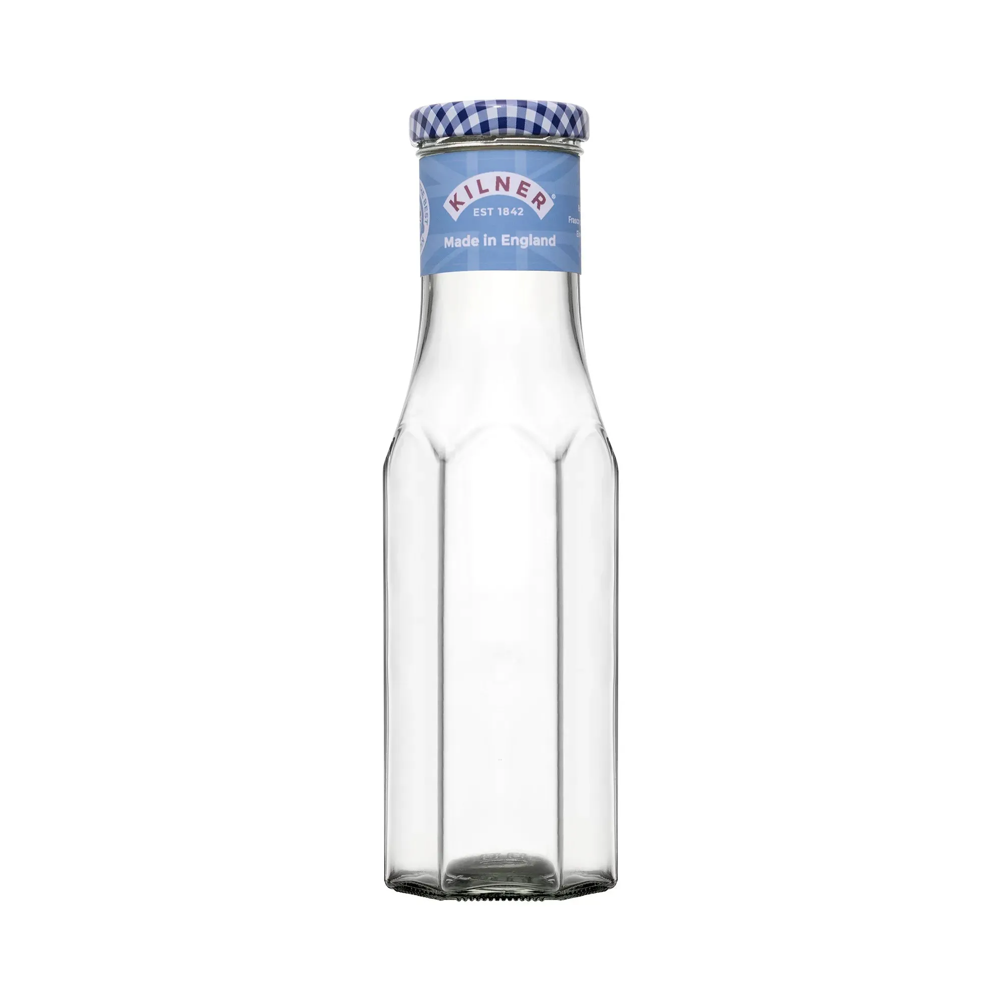 Kilner Hexagonal Twist Top Bottle 250ml 12-Pack