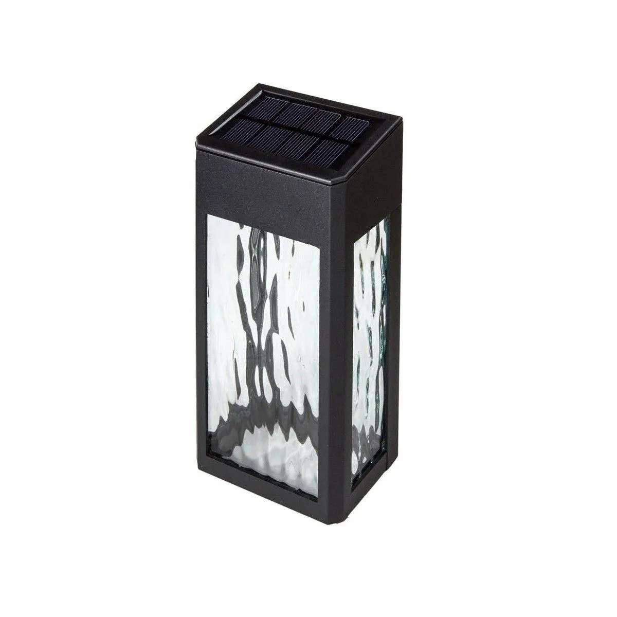 Lancaster Solar LED Outdoor Wall Sconce 2700K Black Finish (Pack Of 2)