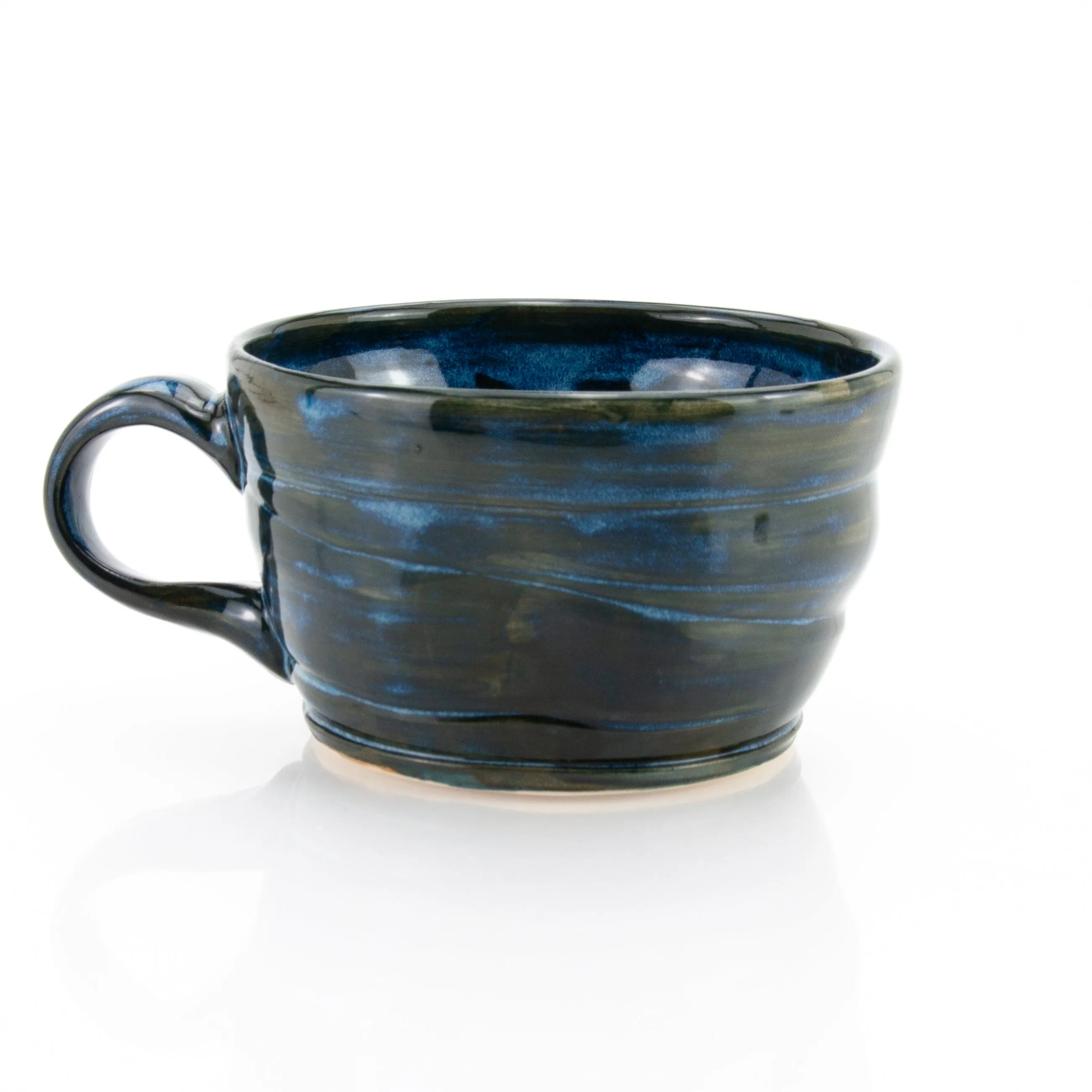 Latte / Cappuccino Mug 12 oz - Deep Blue