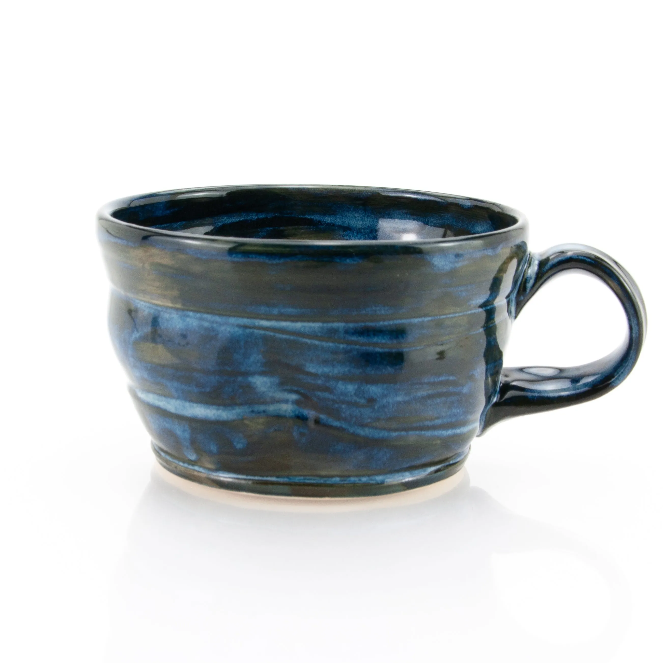 Latte / Cappuccino Mug 12 oz - Deep Blue