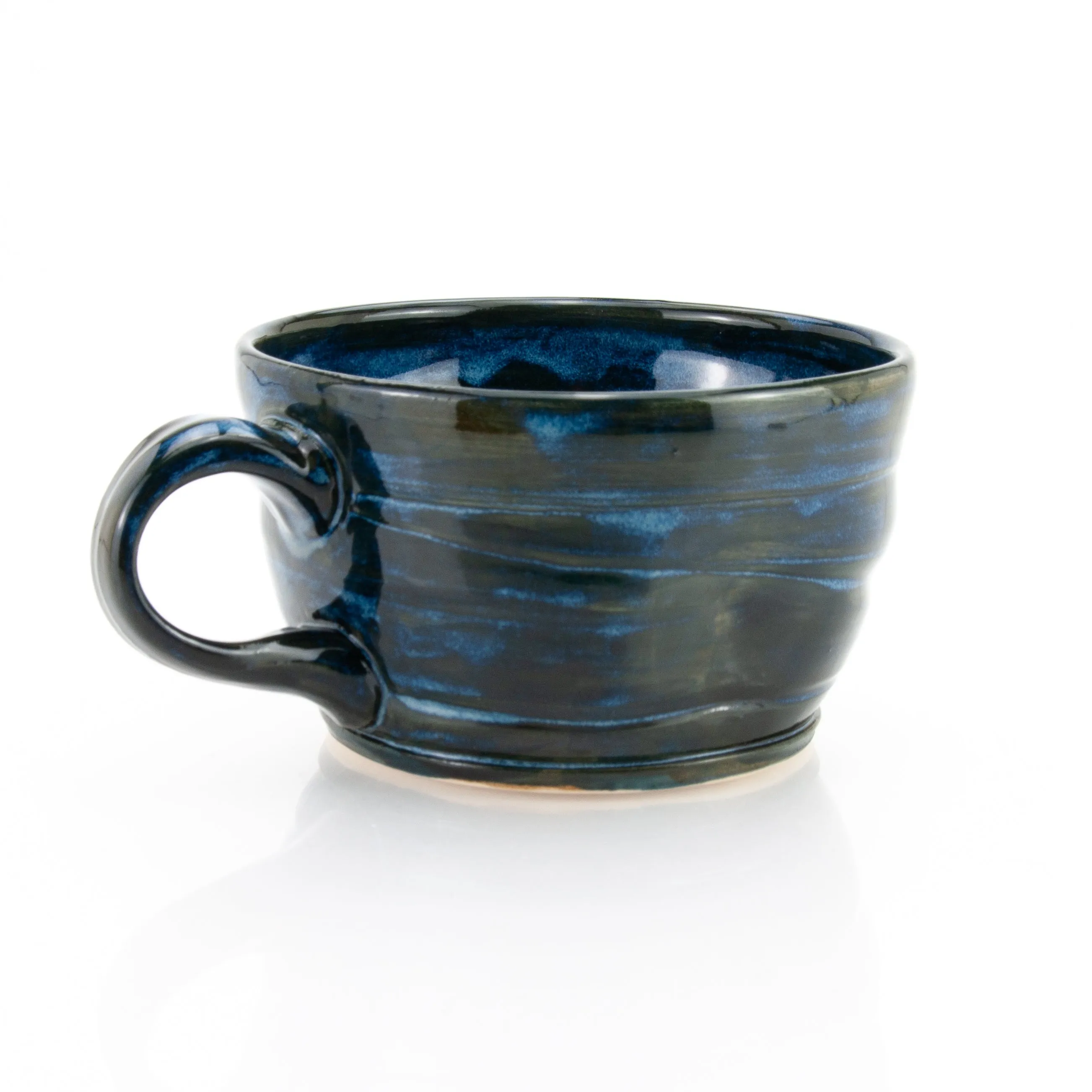 Latte / Cappuccino Mug 12 oz - Deep Blue