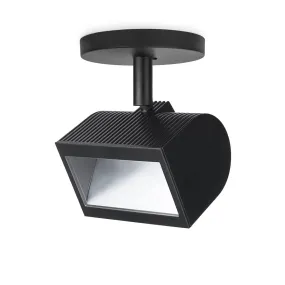 LED Monopoint Wall Wash 20W 3500K 1030 Lumens, Black