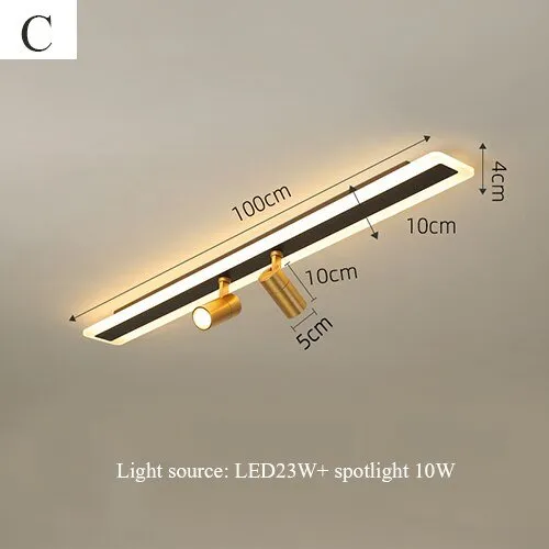 LED Track Ceiling Lamp for Modern Interiors