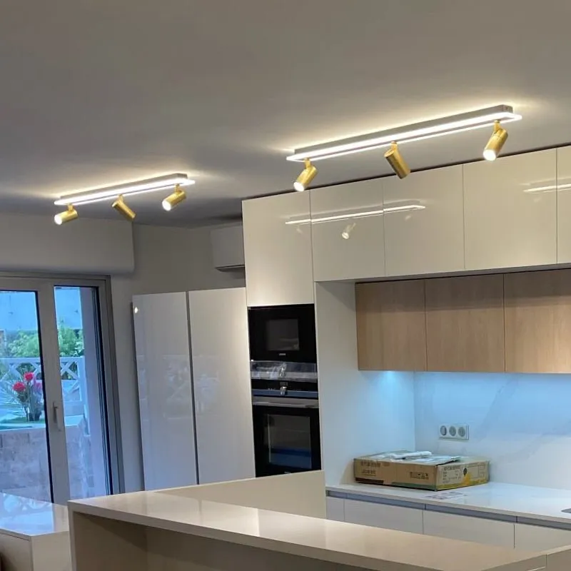 LED Track Ceiling Lamp for Modern Interiors