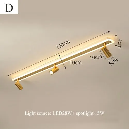 LED Track Ceiling Lamp for Modern Interiors