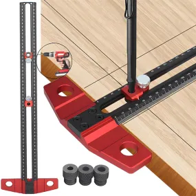 Levoite™ Drilling Positioning Ruler Drill Guide Locator Marking T-Square