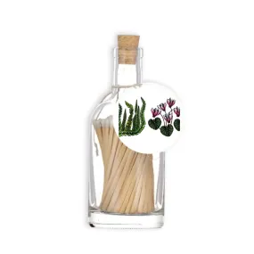 Luxury Match Bottle - Coastal Flowers Design