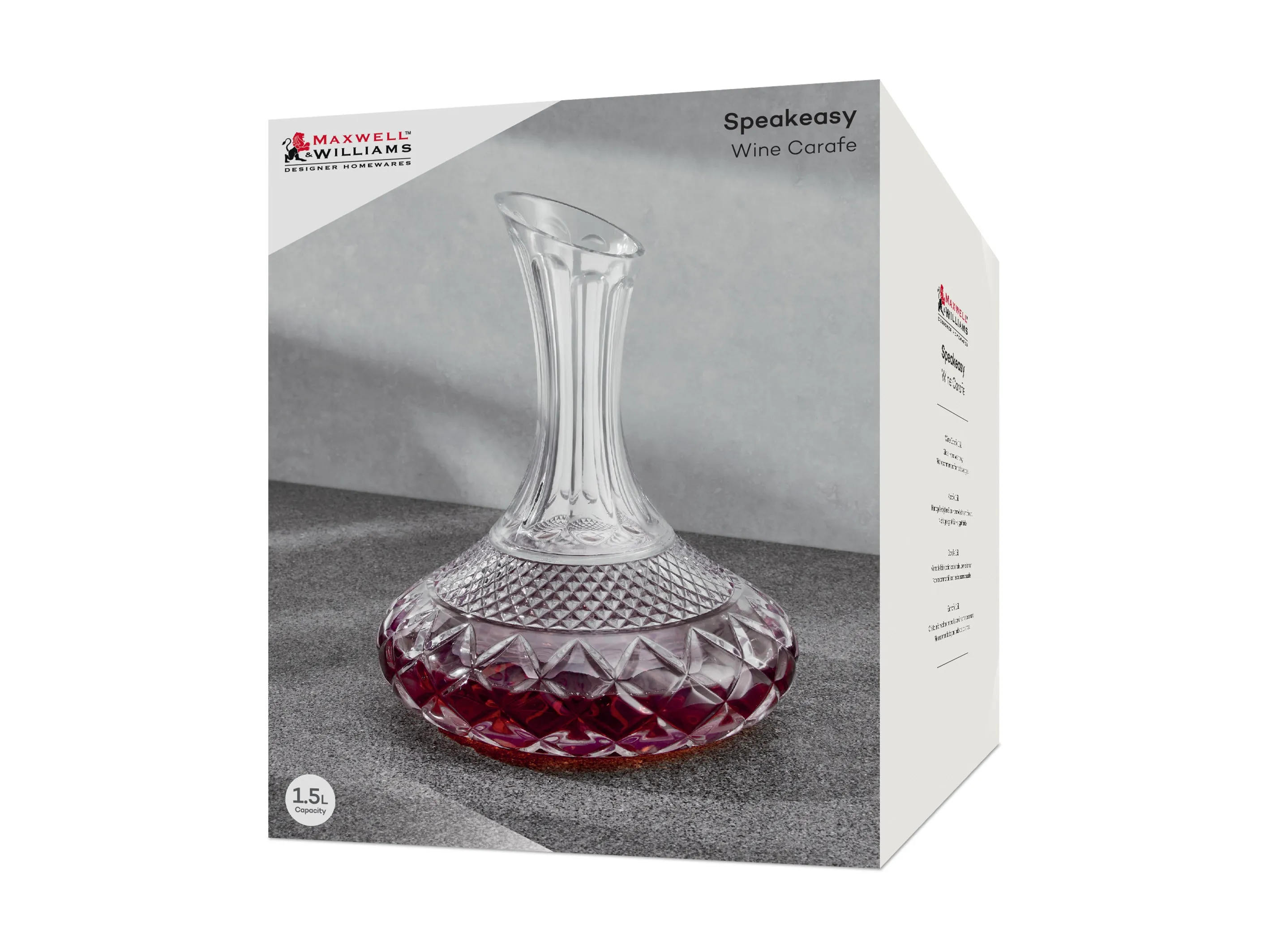 Maxwell & Williams Speakeasy Wine Carafe/Decanter - 1.5L