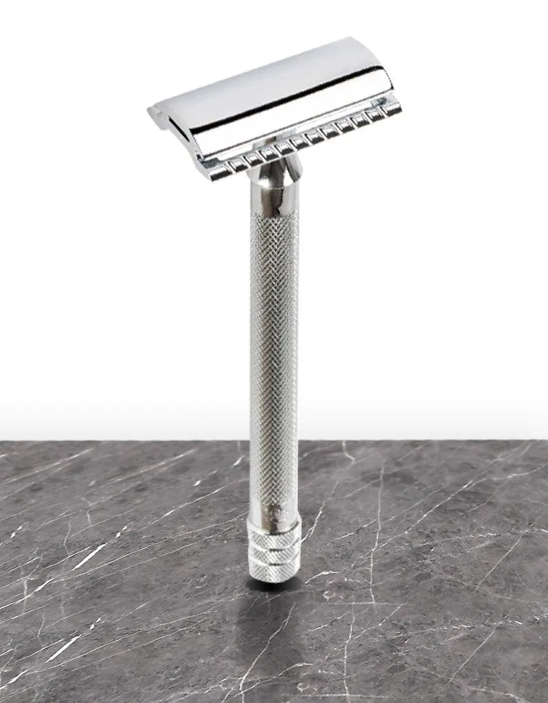 Merkur - 24C Extra Long Handle Safety Razor - Chrome