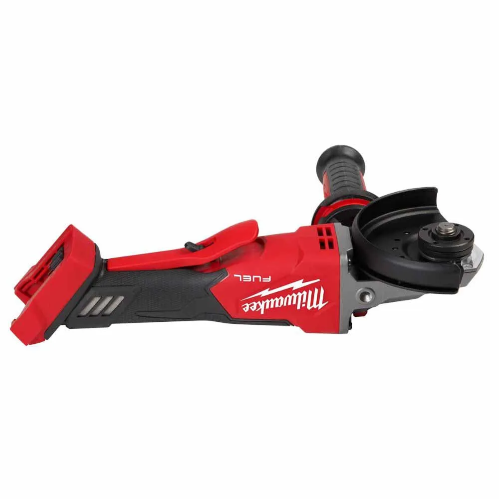 Milwaukee 2886-20 M18 FUEL™ 5" Flathead Braking Grinder, Paddle Switch No-Lock