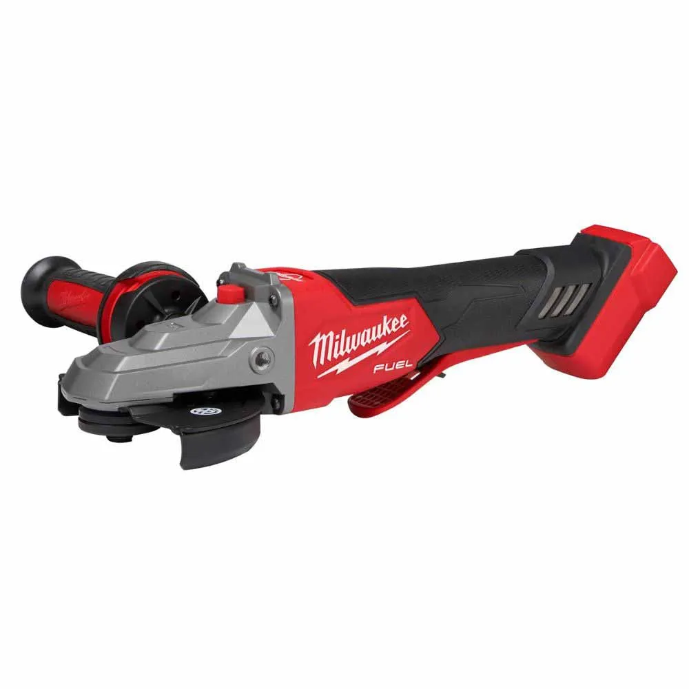 Milwaukee 2886-20 M18 FUEL™ 5" Flathead Braking Grinder, Paddle Switch No-Lock