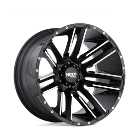 Moto Metal MO978 Razor 22X12 5X127 -44 mm Satin Black Machined