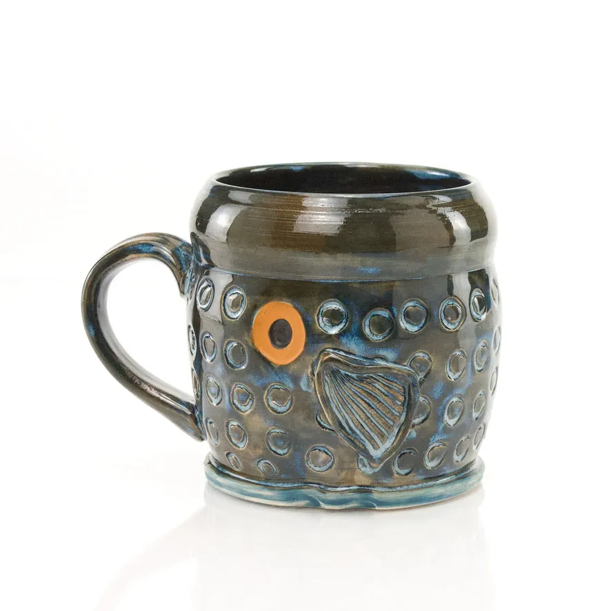 Mug 16 oz - Deep Blue Ocean Fish Mug