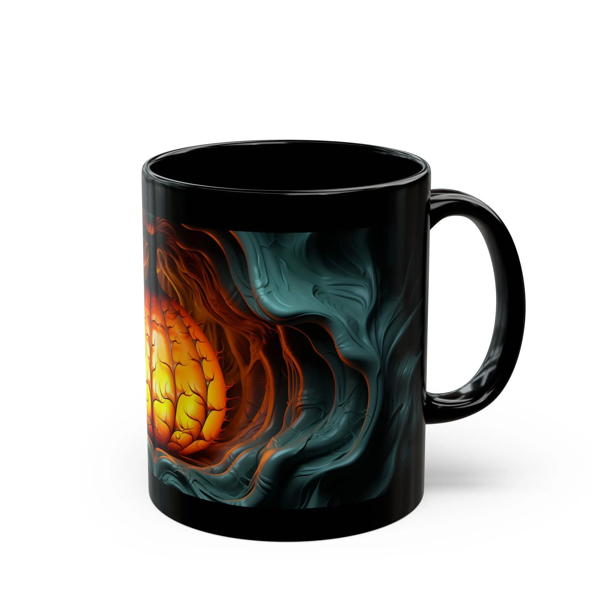 Mug Eerie Coffee Cave Pumpkin 11oz