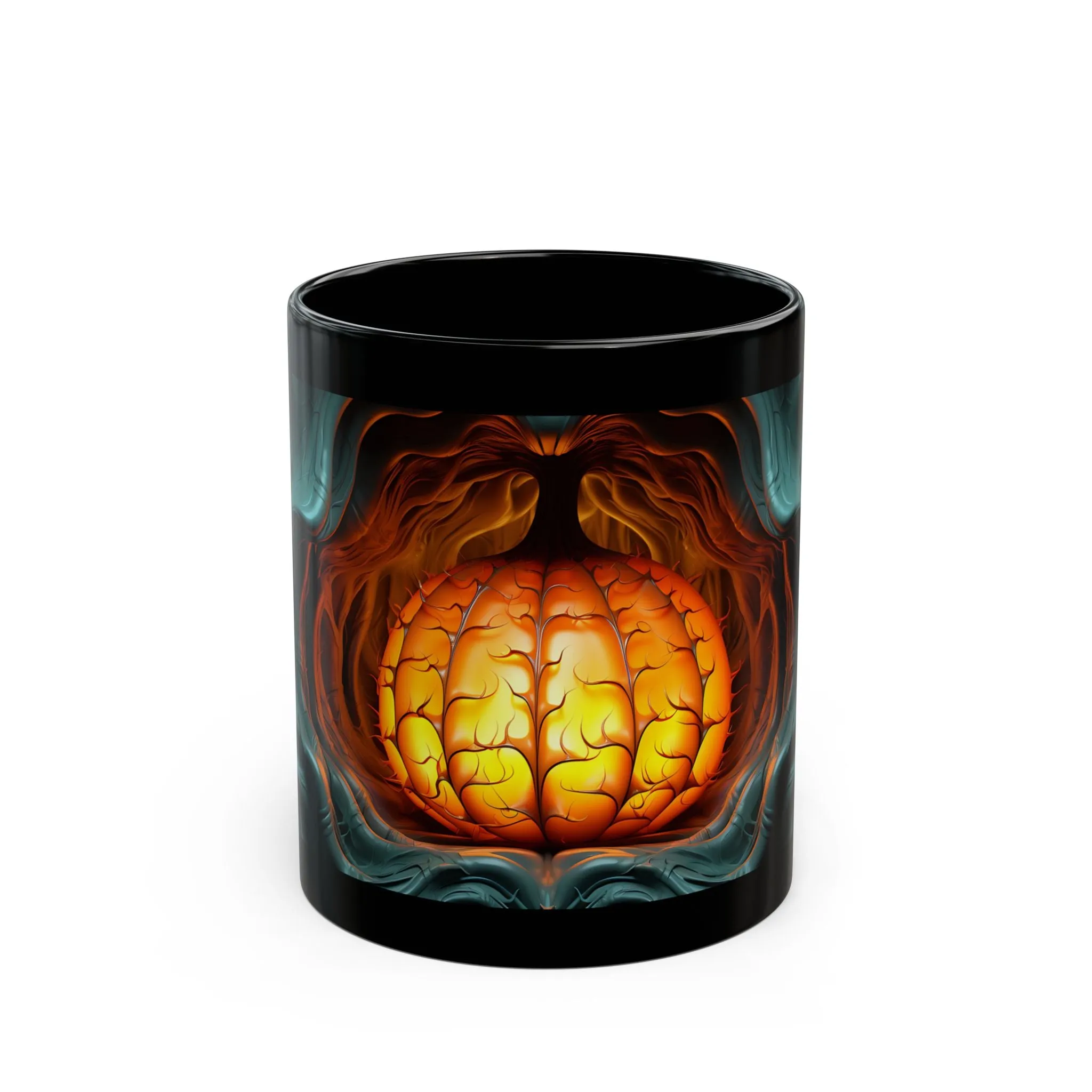 Mug Eerie Coffee Cave Pumpkin 11oz