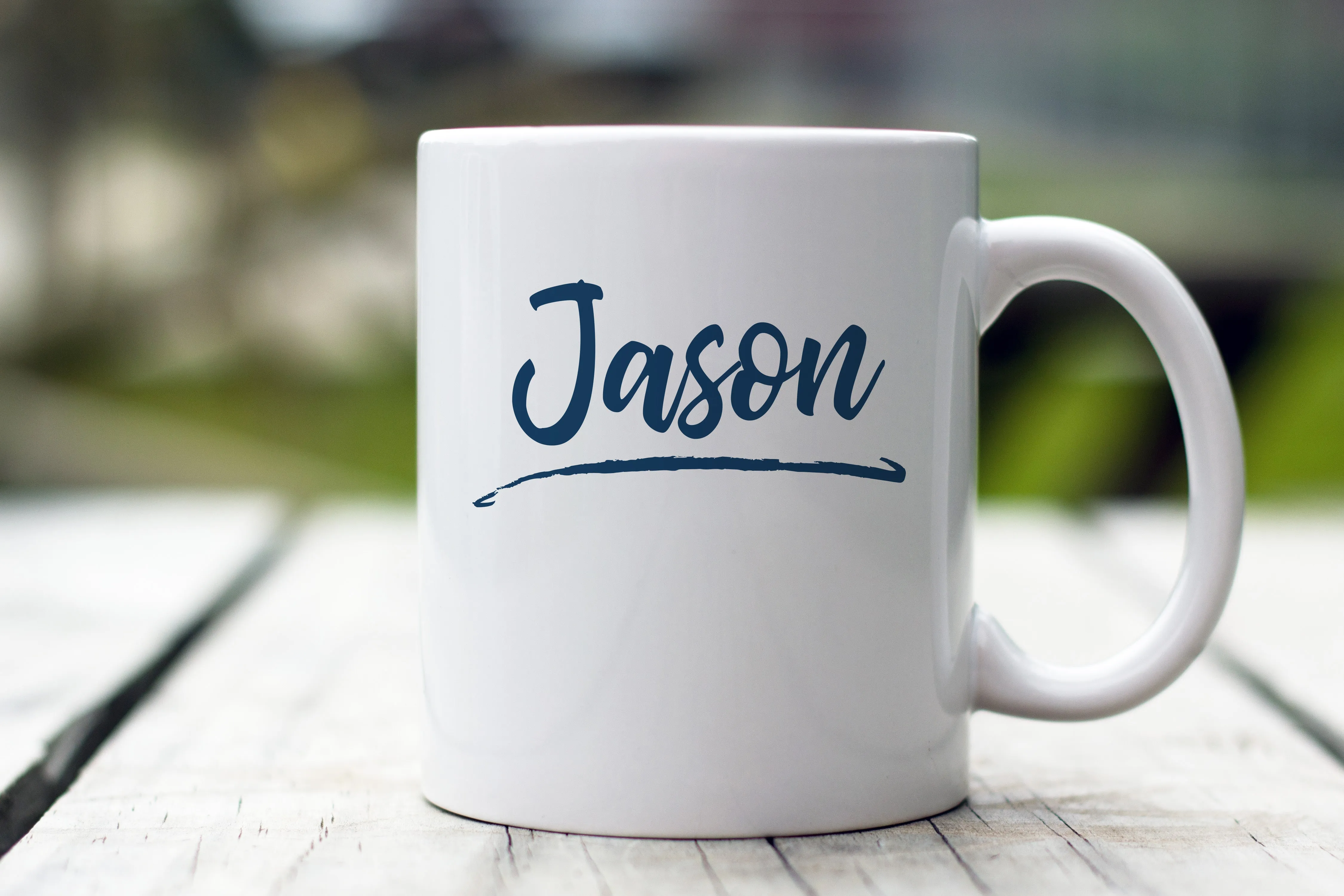 Name Swash Coffee Mug